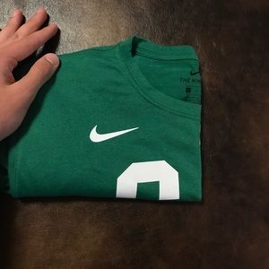 Nike Celtics Dri-Fit Tee Shirt Playoffs Authentic